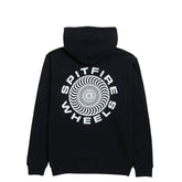 Spitfire - Classic 87 Swirl Hood (Black/White)